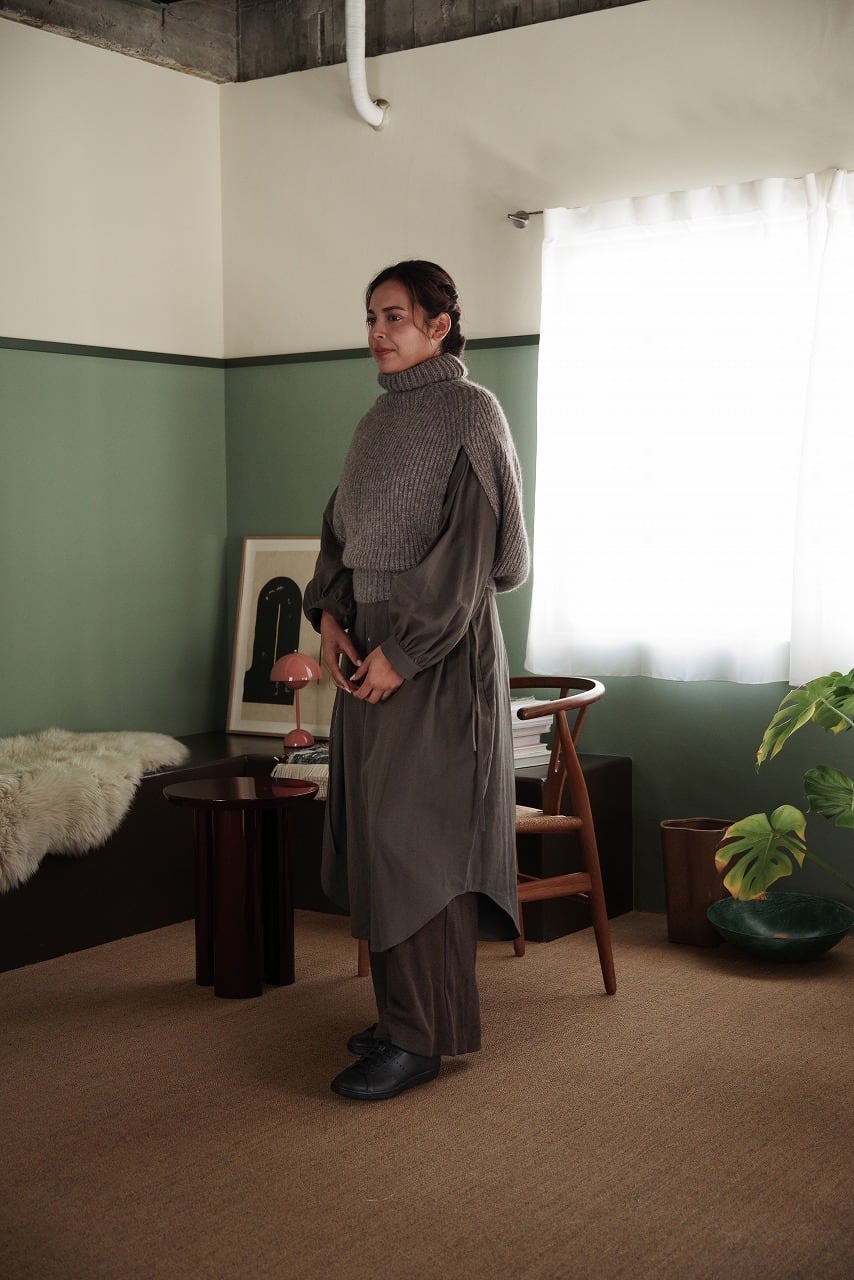 Hand Framed Chunky Poncho