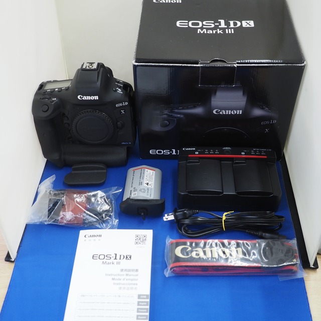 【中古品】Canon キヤノン EOS-1D X Mark III [35mmデジタル一眼レフカメラ フルサイズ]