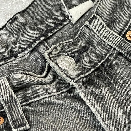 【W32 L0】 メキシコ製 usa levi's ブラック リーバイス 550 詳細写真7