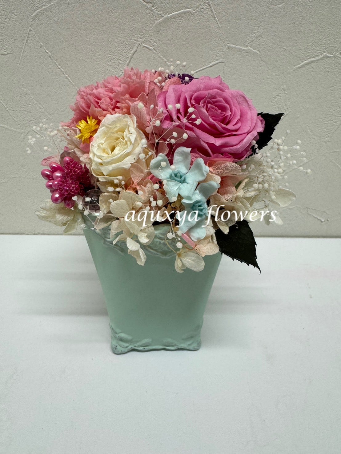 プリザーブドフラワー】アレンジメント 032226-1929 | aquxya flower