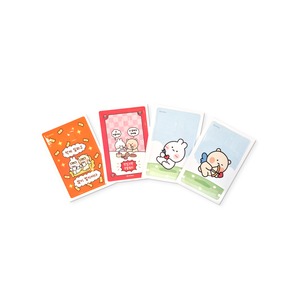 [くまりんうさりん] ICカード カバー ステッカー (全4種/1枚入り)　