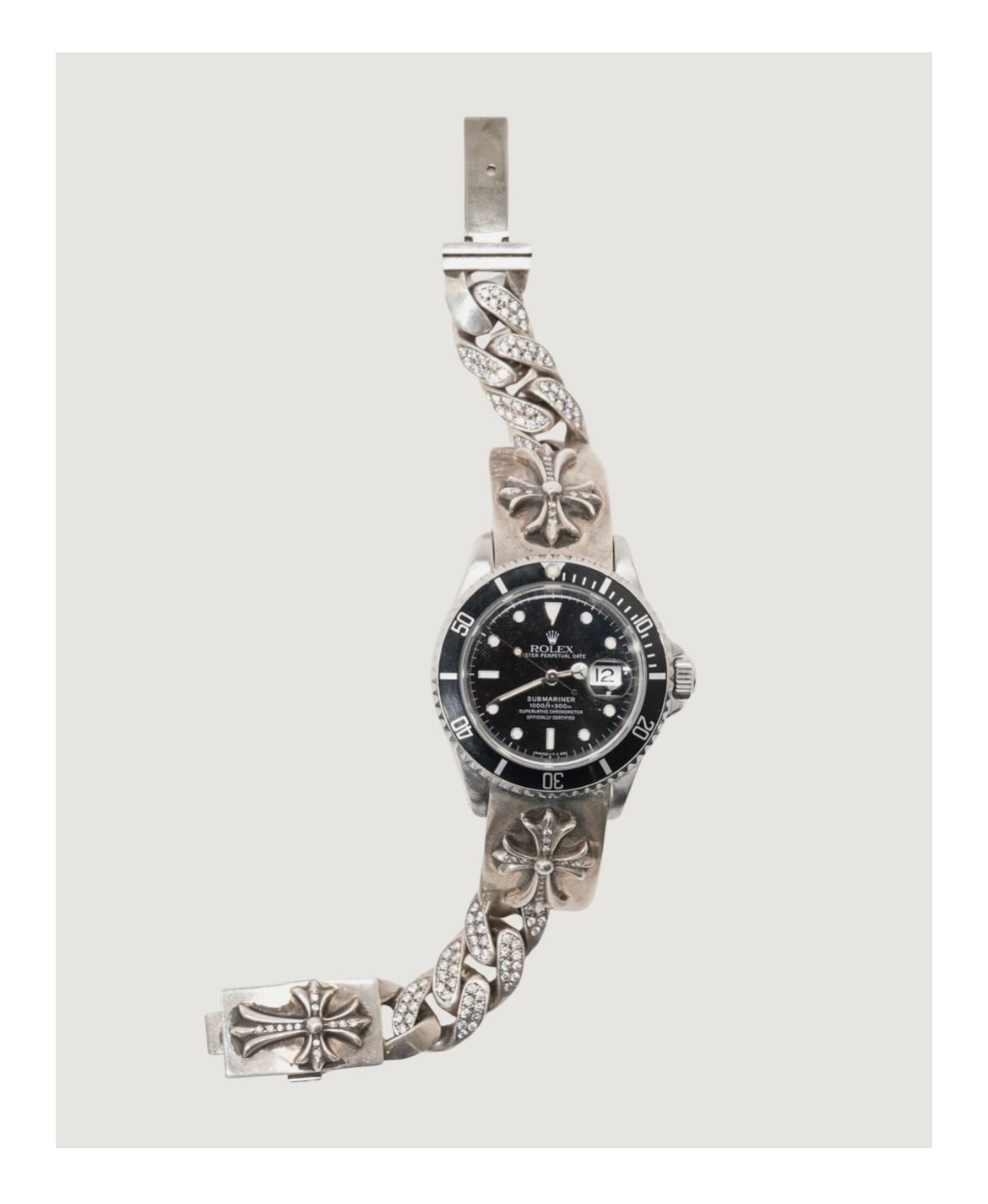 クロムハーツ ロレックス サブマリーナ 40mm ダイヤモンドウォッチ CHROME HEARTS クロムハーツ Rolex Submariner 40mm ロレックス
