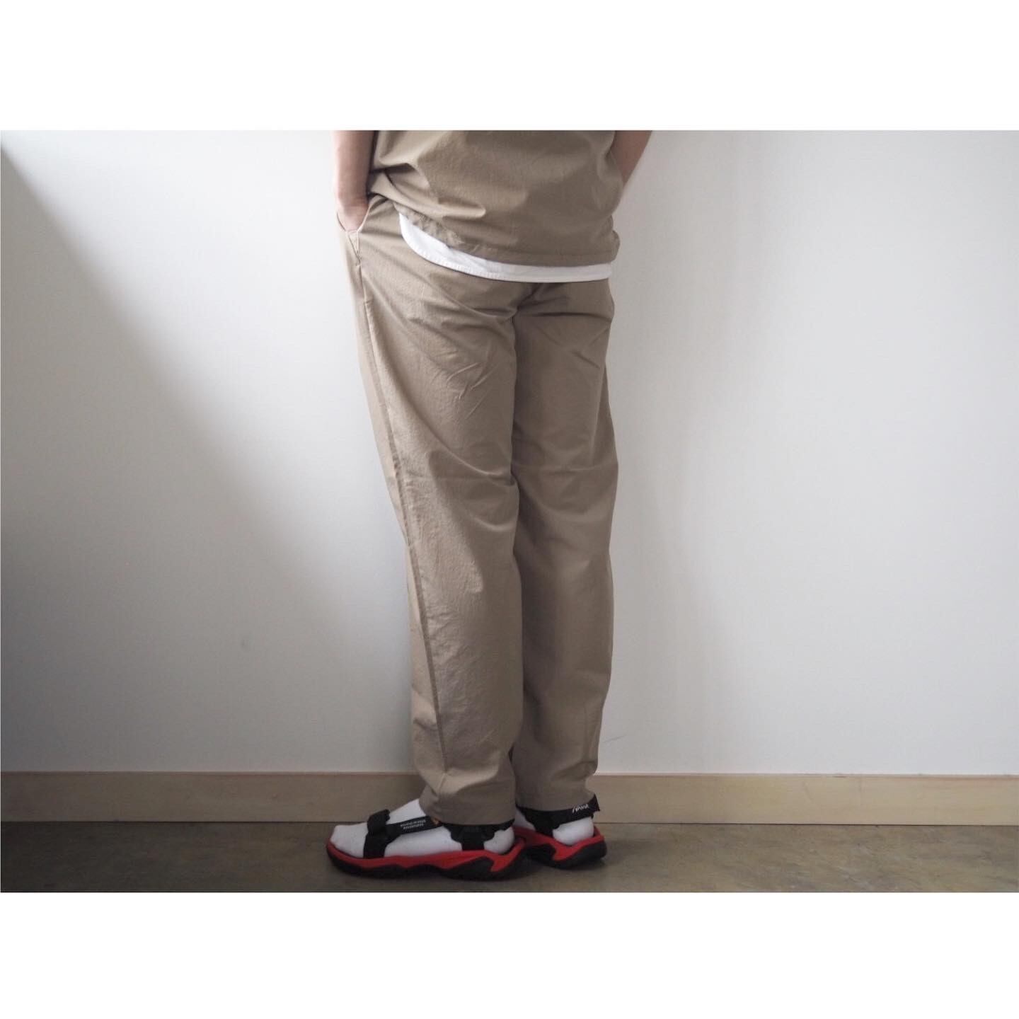 NANGA (ナンガ) Air Cloth Comfy Tuck Tapered Pants | AUTHENTIC Life