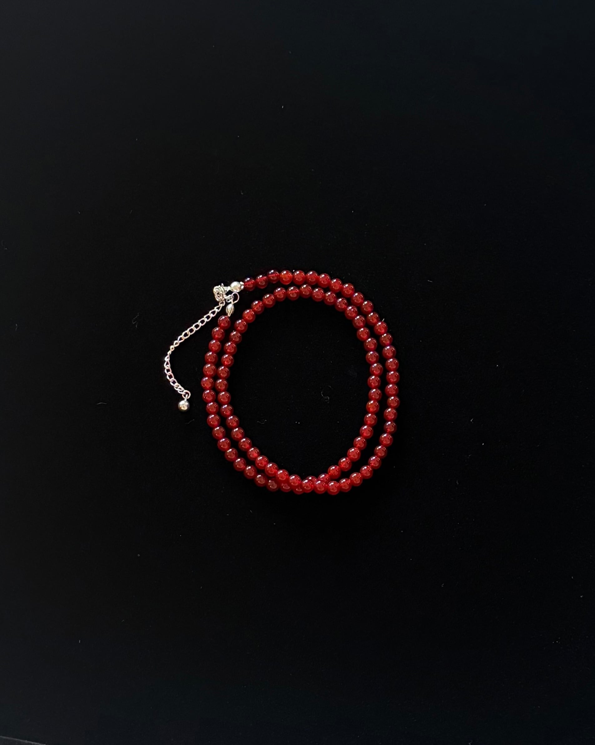 Red Carnelian Necklace(4mm)