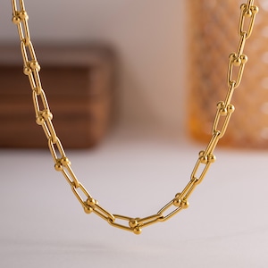 316L U Chain Necklace