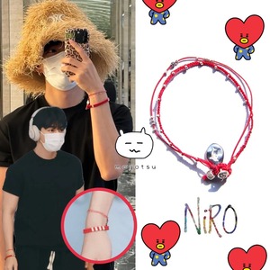 再入庫！！★BTS V テテ / EXO カイ 着用！！【NIRO】CAREN SiLVER DOLPHiN BRACELET #121