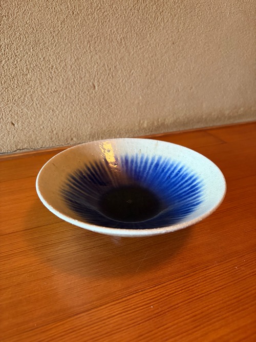 ことのはうつわ|藍彩平鉢