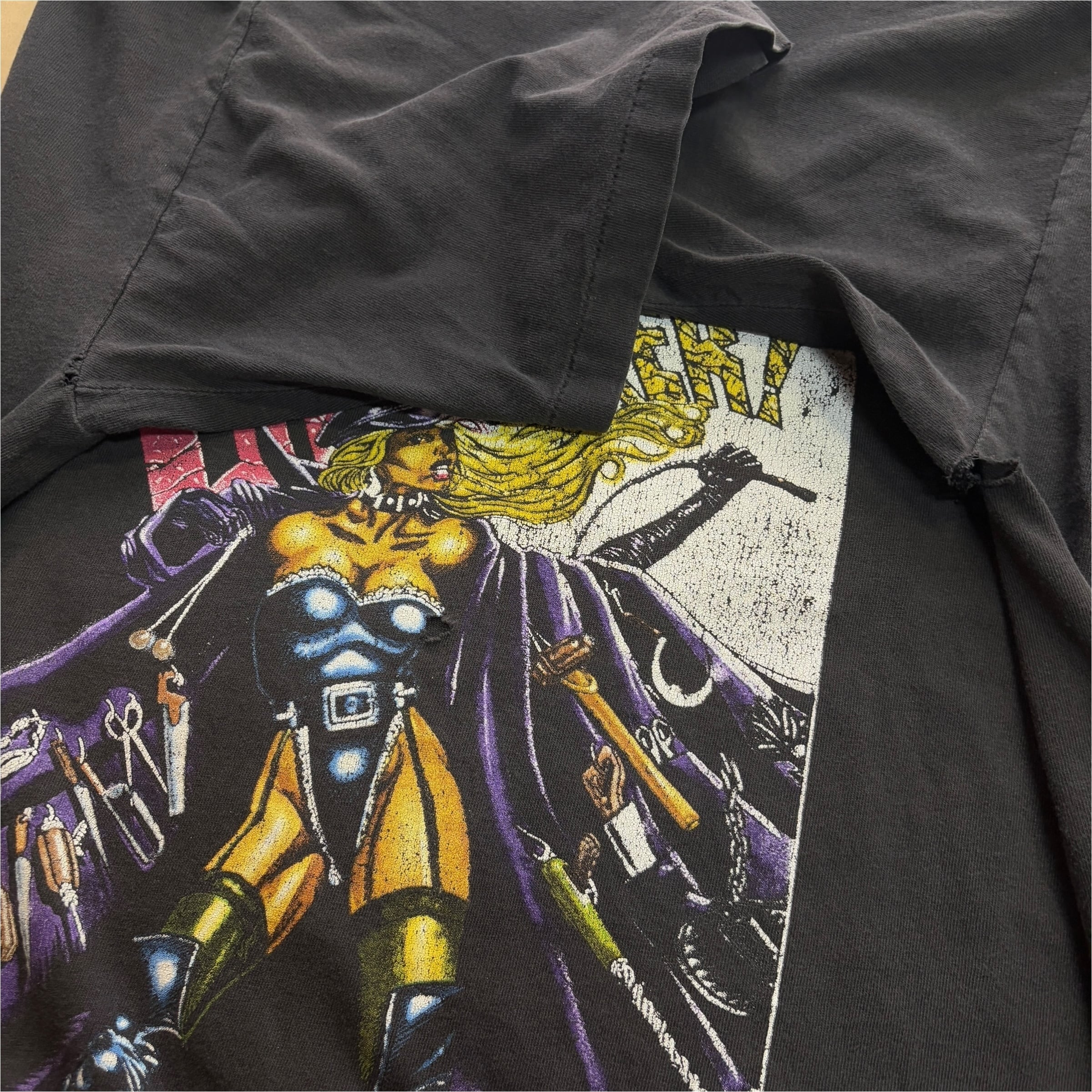 AC/DC】エーシーディーシー 1995 Comics Ball Breaker Tour Vintage T