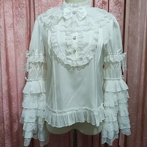 ゆめかわ♡姫袖フリルブラウス tops38 ゆめかわ♡姫袖フリルブラウス tops38