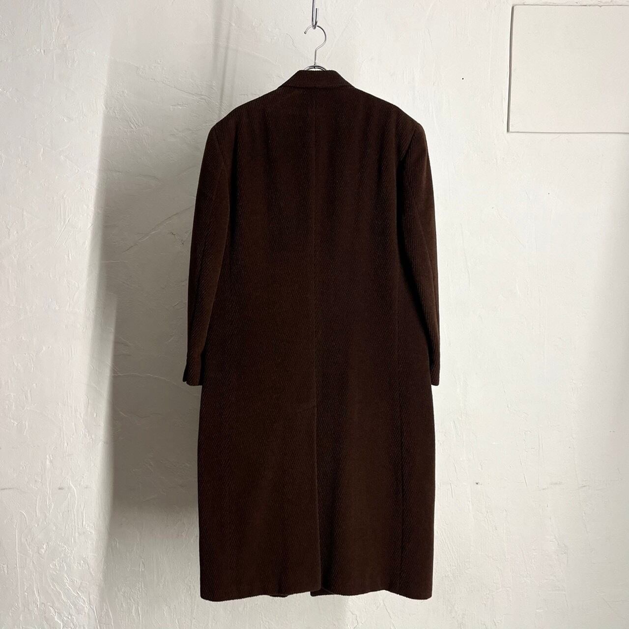 90s GIORGIO ARMANI Alpaca Wool Long Coat ITALY製 | VOLAR
