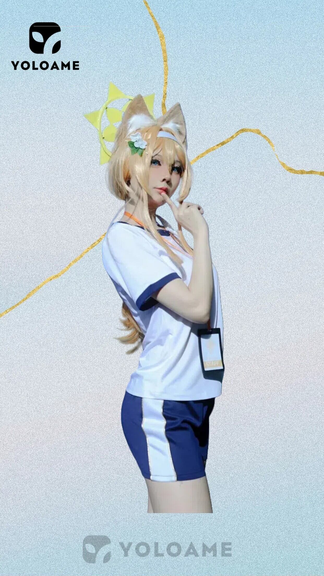 ブルーアーカイブ 伊落マリー コスプレ衣装【漫之星正規品】Blue