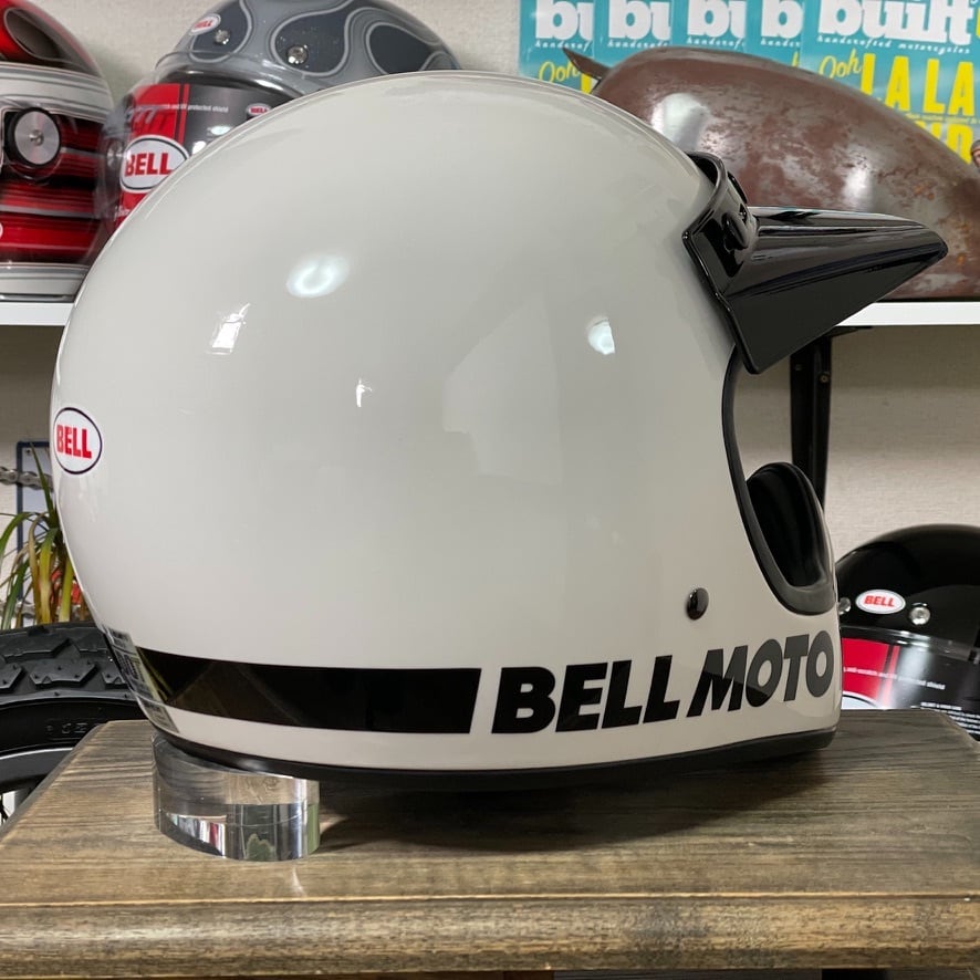 ☆BELL Moto-3 CLASSIC GLOSS WHITE ベル モト3 復刻版 オフロード  