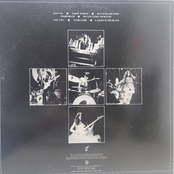 Rainbow / Rainbow Rising [23MM 0022] - 画像2