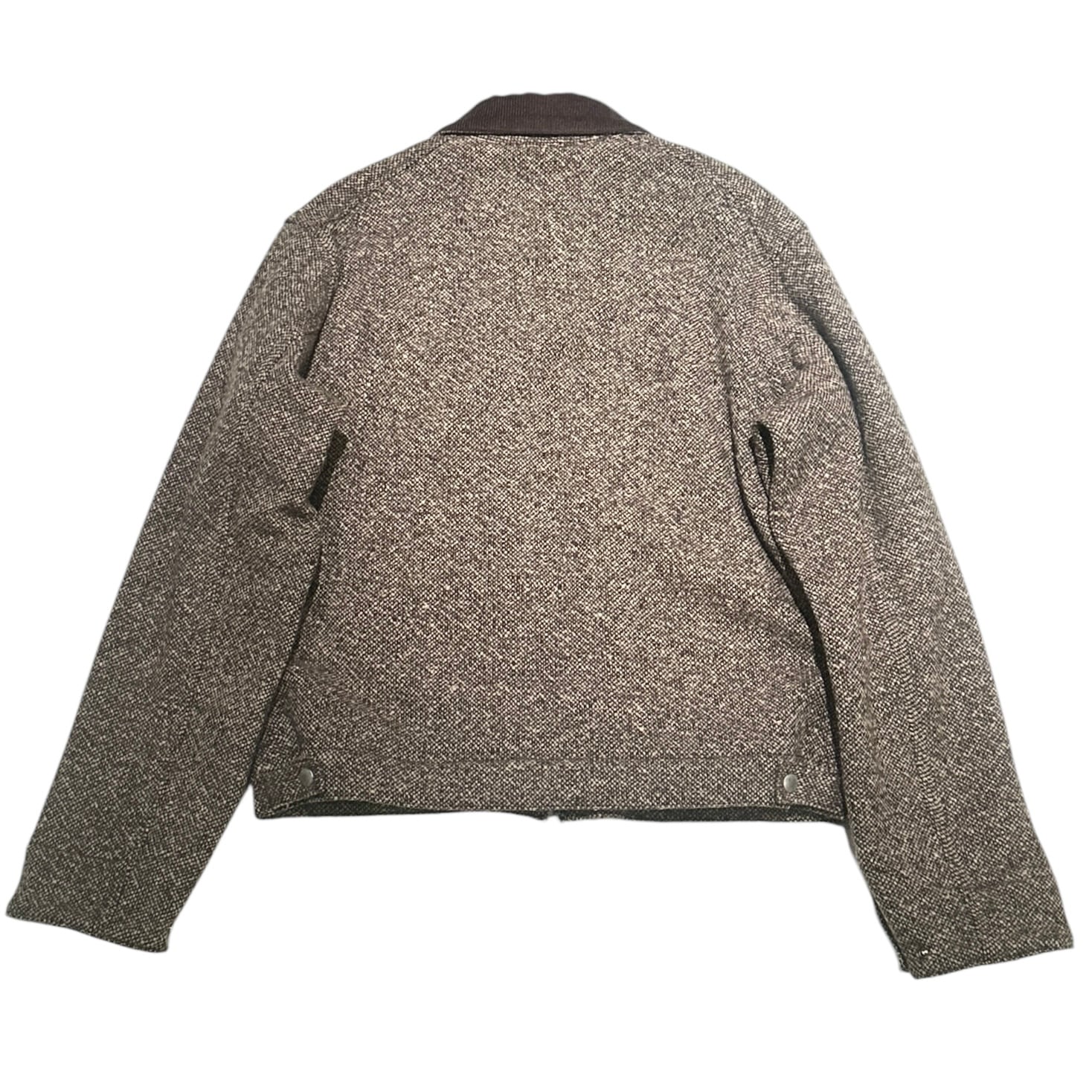 AURALEE [HOMESPUN TWEED ZIP BLOUSON] | LILLY DEL SALONE