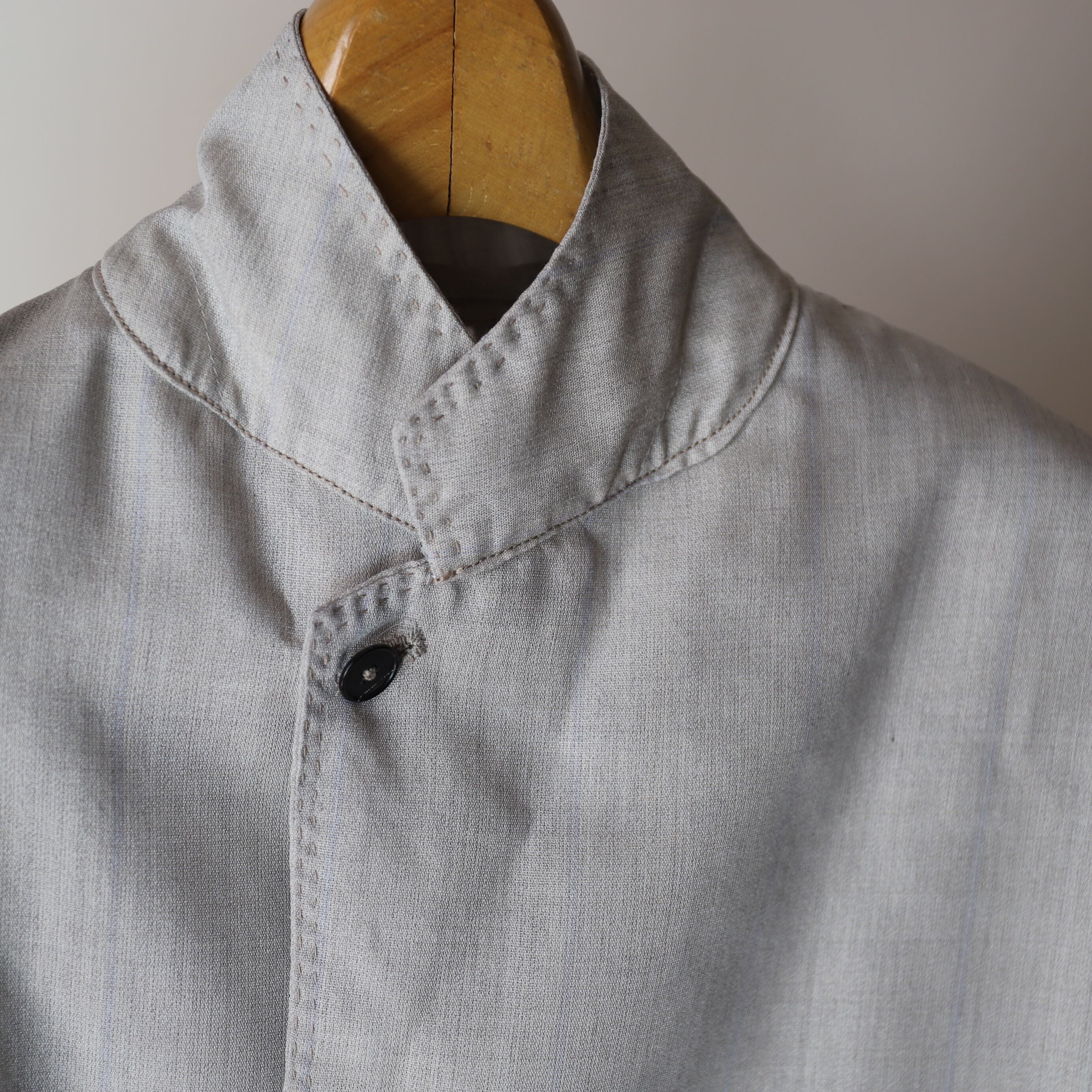 サイズ3 マーティーアンドサンズ ノット ア プレーンジャケット ミックスグレイ MAATEE&SONS / NOT A PLAIN JACKET / 俺のsummer wool / MIX GRAY