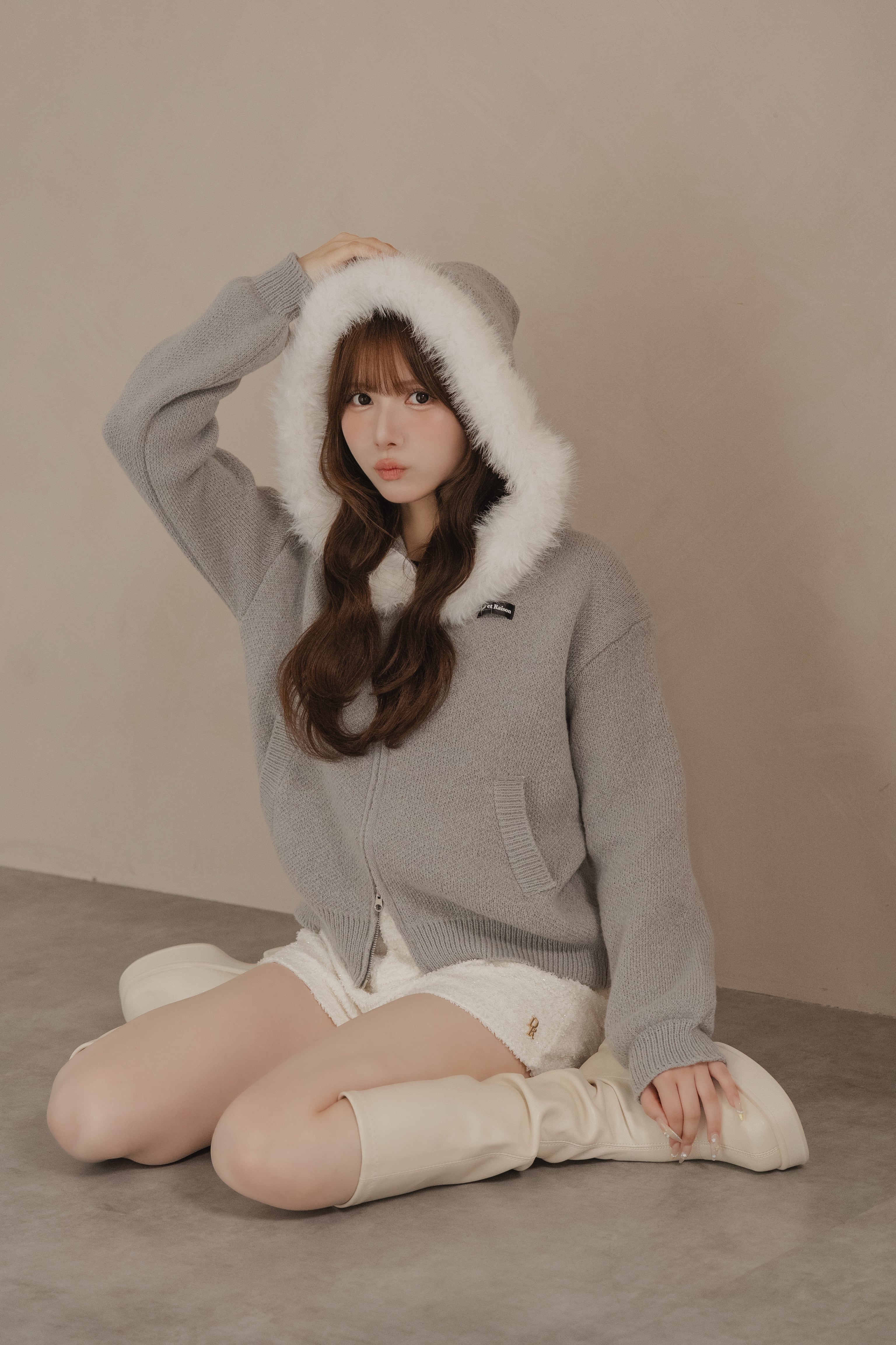 Mousse Fur Hoodie