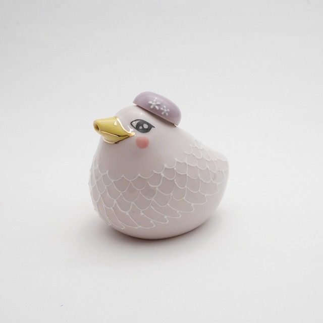 【かかおポタリー】とりさん醤油差し   D