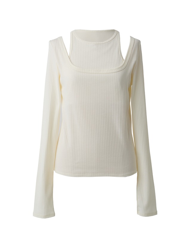 アメスリレイヤートップス Malo　ホワイト