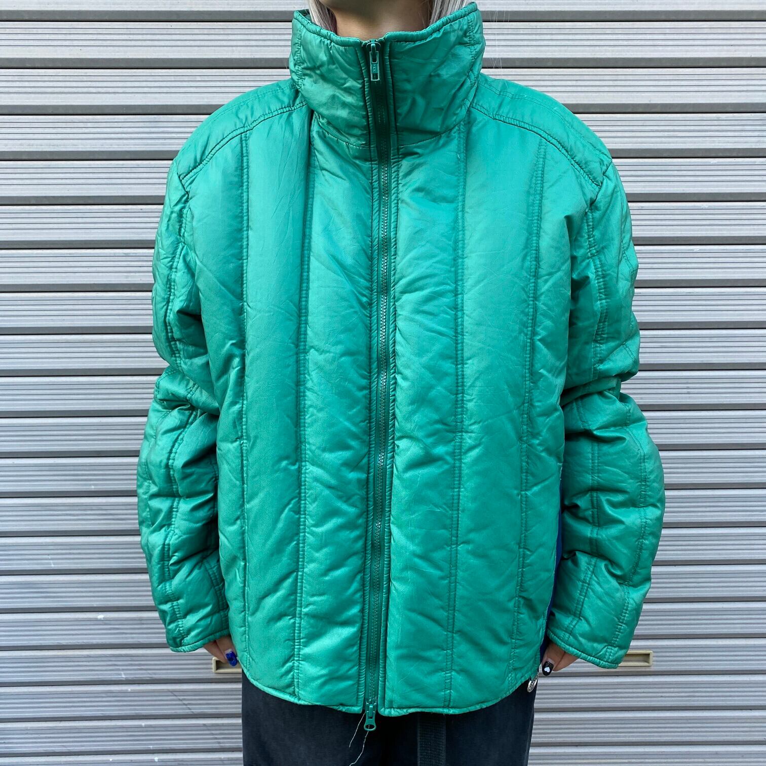 90's バナリパ ビッグサイズ コーデュロイ テーラードジャケット 褪せ緑 90年代 BANANA REPUBLIC バナナリパブリック デニムジャケット