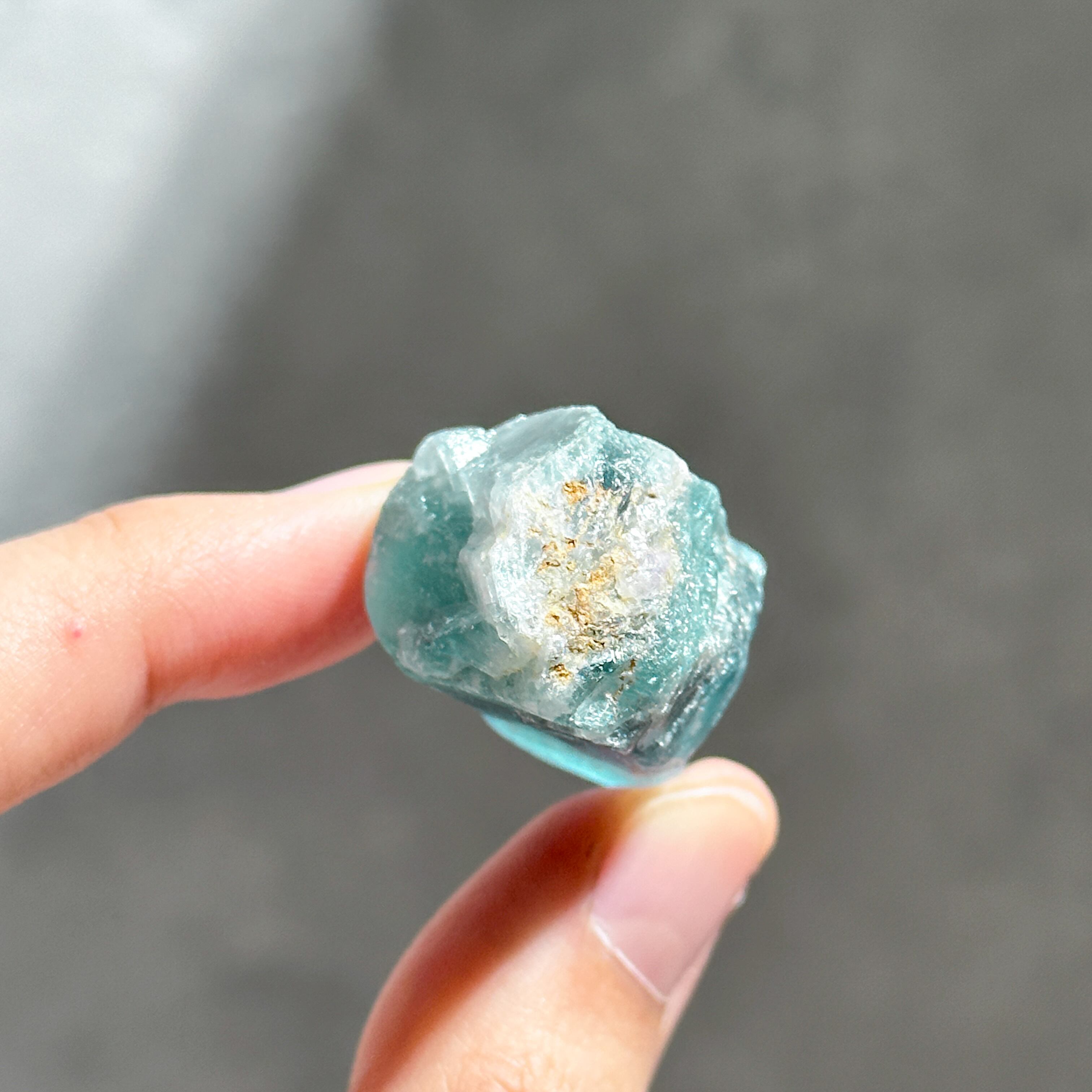 ブルー、グリーンフローライト 原石 85◇ Fluorite ◇天然石・鉱物