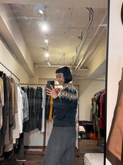 BANANA REPUBLIC Fair Isle Lambswool Sweater