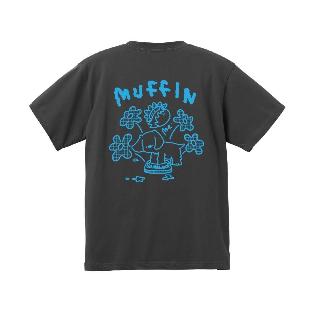Somewoof × Foomiy S/S Summer Tシャツ -MUFFIN-【スミ × サックス】