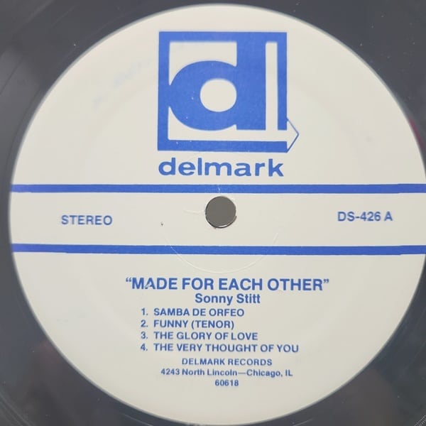 Sonny Stitt / Made For Each Other [DS 426] - 画像3