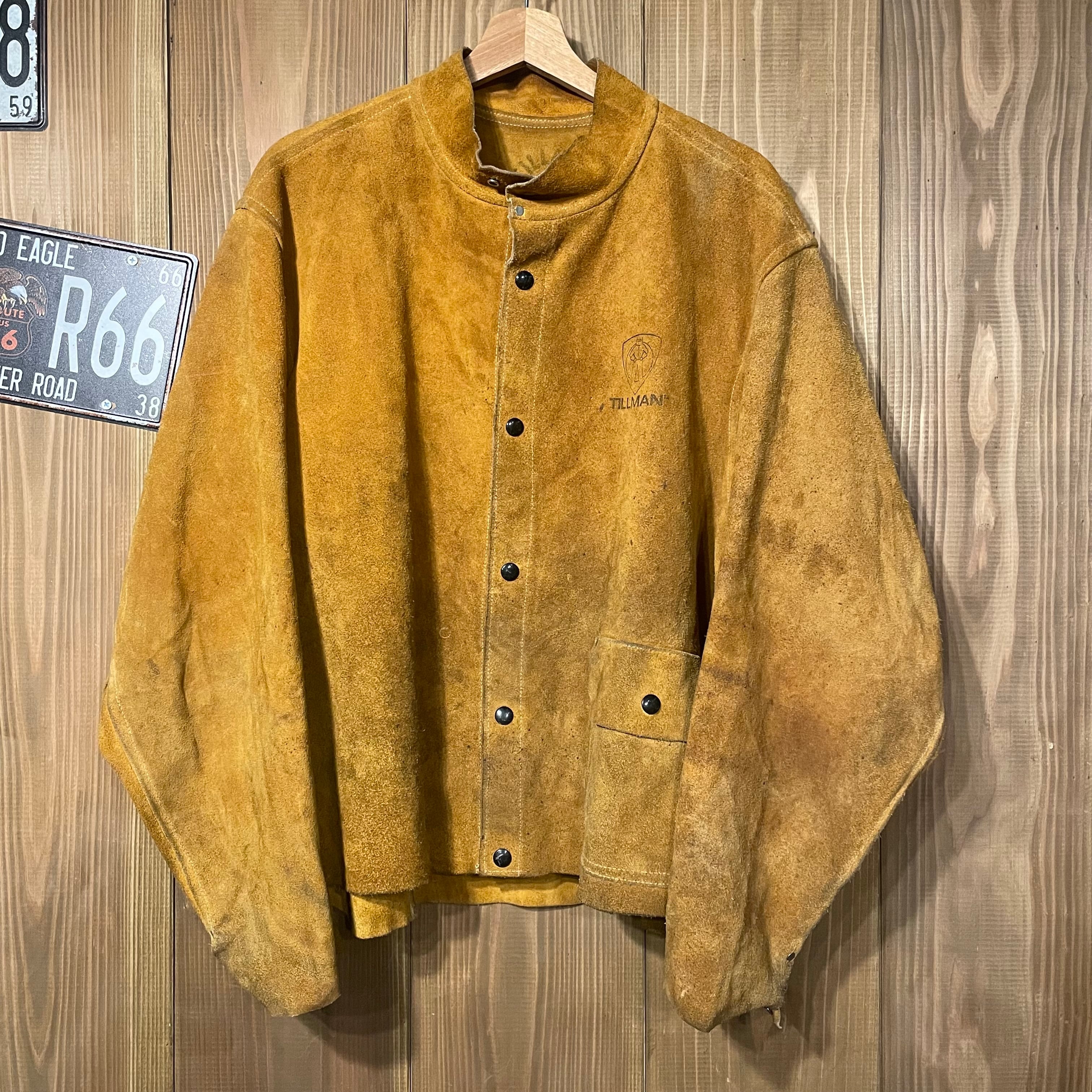 珍品◎NORM THOMPSONヴィンテージ60sスエードレザージャケット黄色 珍品◎NORM THOMPSONヴィンテージ60sスエードレザージャケット黄色