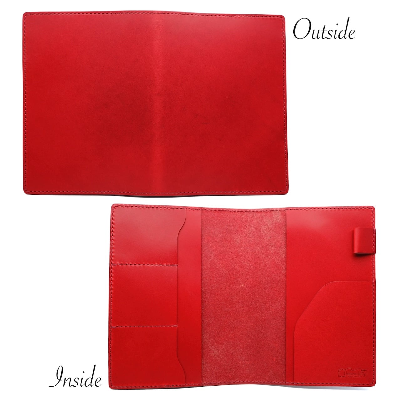 A5 手帳カバー 自分仕様にカスタマイズ 本革 ピット鞣し ホルダー選択