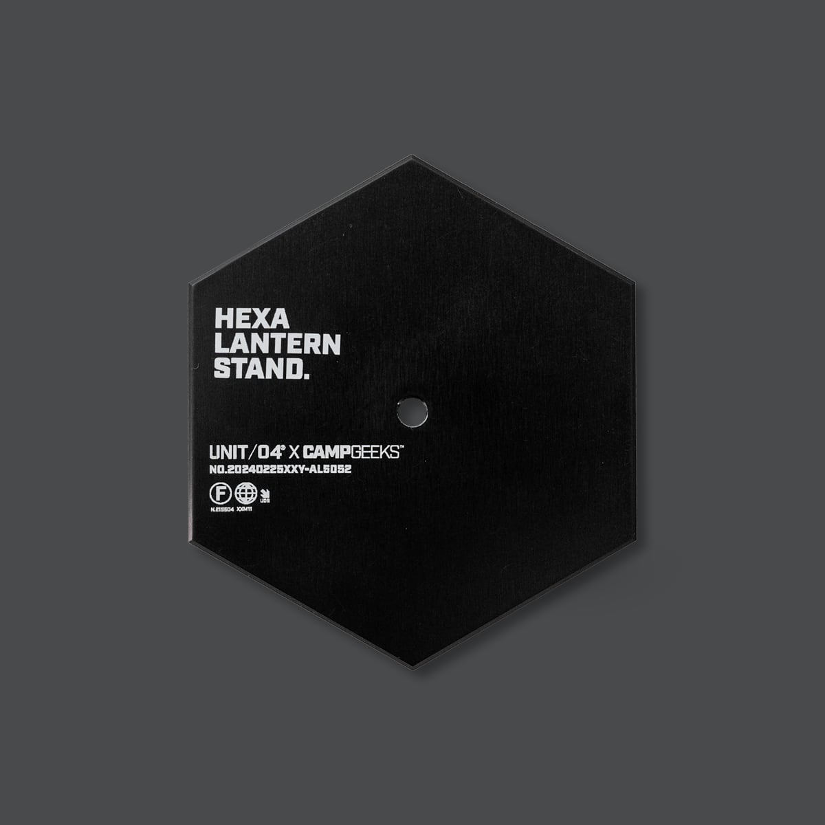 Hexa-Lantern Stand.UNIT/04 Design>ヘキサランタンスタンド | CAMP GEEKS