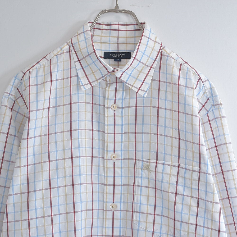 BURBERRY LONDON バーバリー　ジャケット　シャツ　日本製　三陽商会 リサイズ 00s 日本製 BURBERRY LONDON バーバリーロンドン ウィドペン