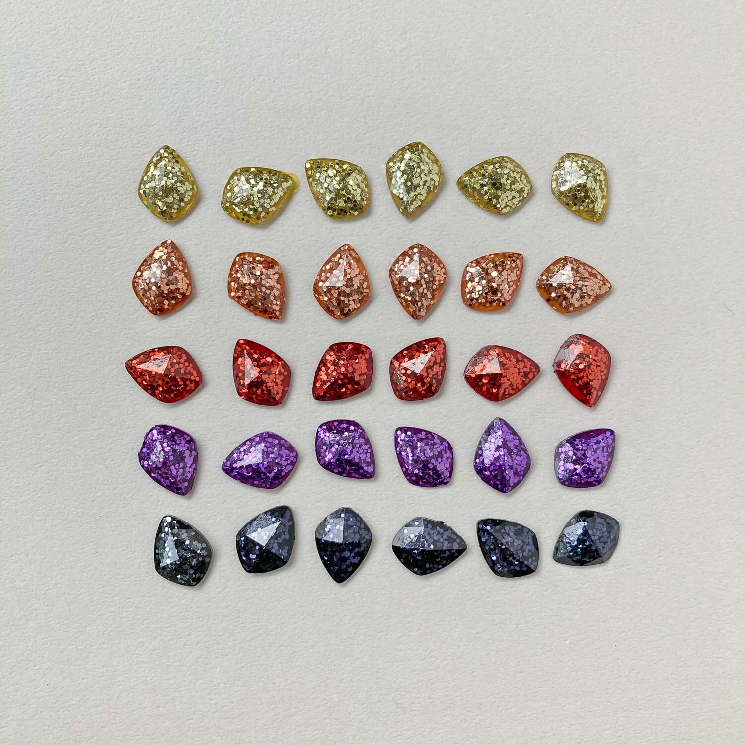 キラキラひし形ドロップカボション | Dua-アクセサリーパーツショップ