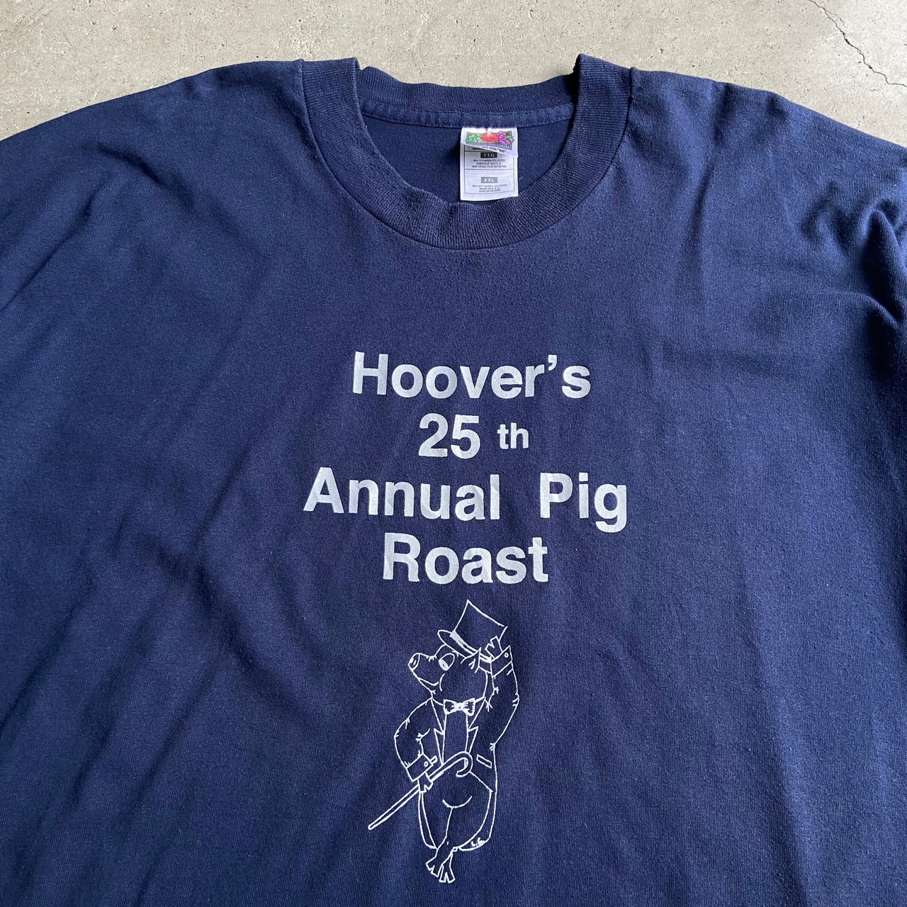 ビッグサイズ 90年代 USA製 Pig Roast 豚の丸焼き アドバタイジング 