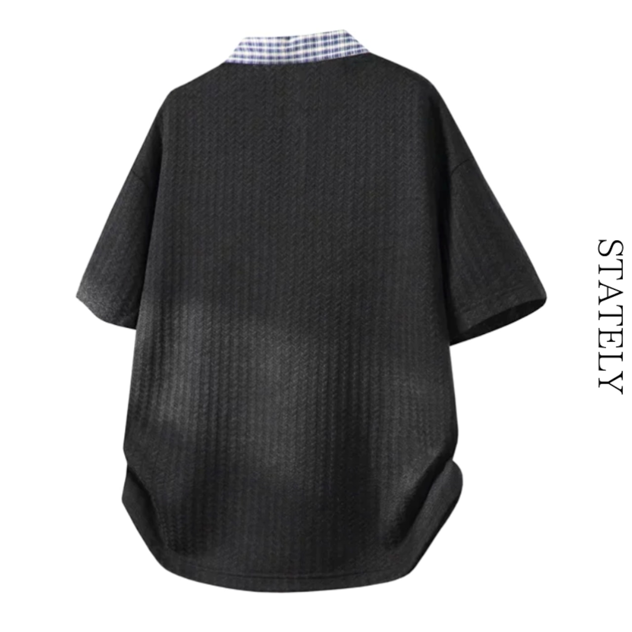 Check Collar ポロ/3color_T303・画像6