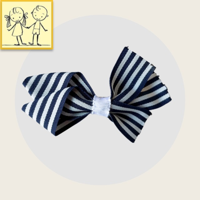 【CHARITY】アシンメトリーボーダーバレッタ