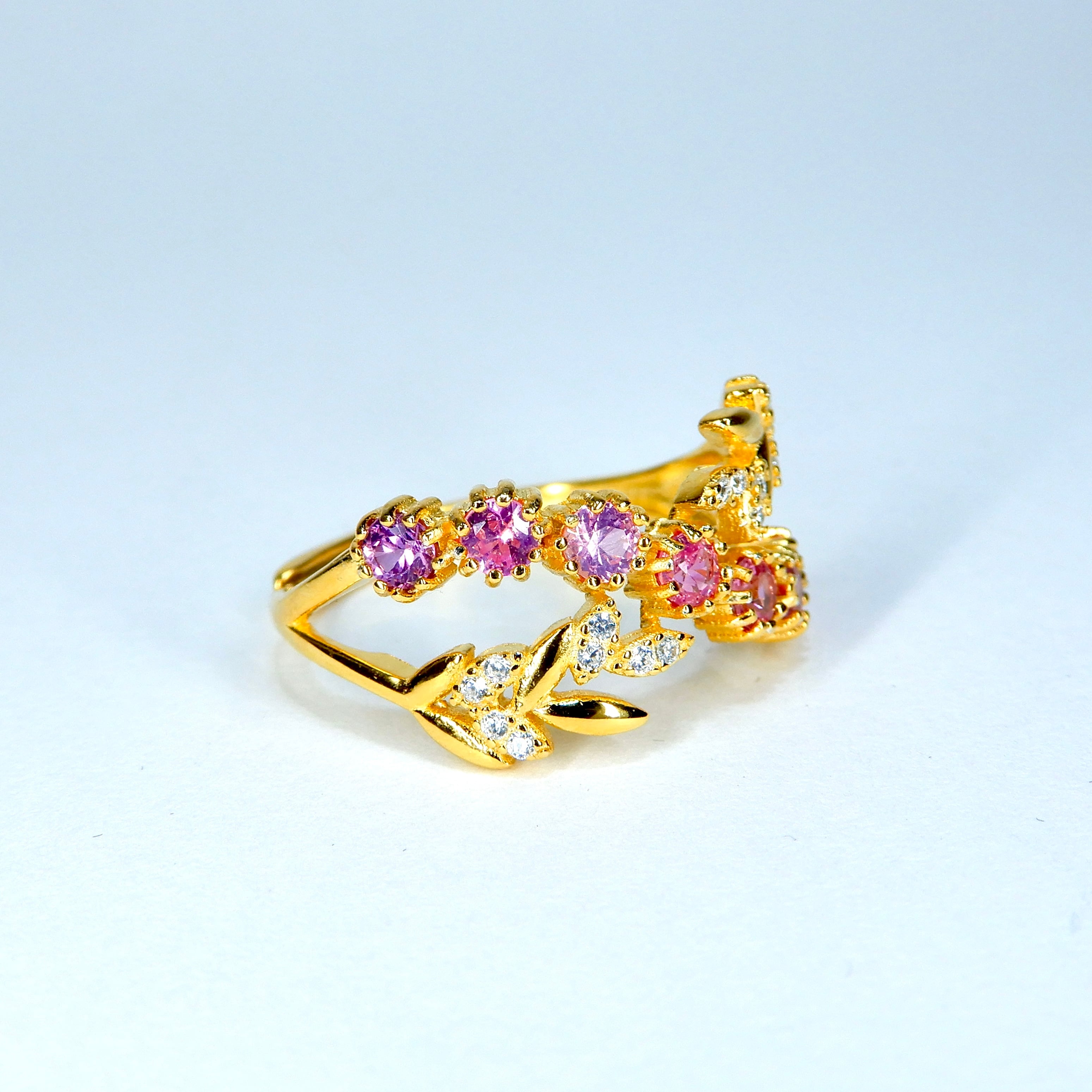 Nature Ring♦︎非加熱サファイア♦︎