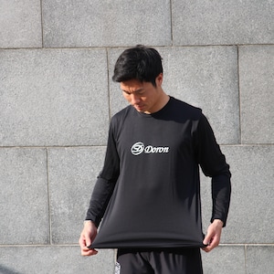 Doron ストレッチ ・ロングTシャツ【胸ロゴ￥3200＋税】 UNISEX ¥3,520 税込