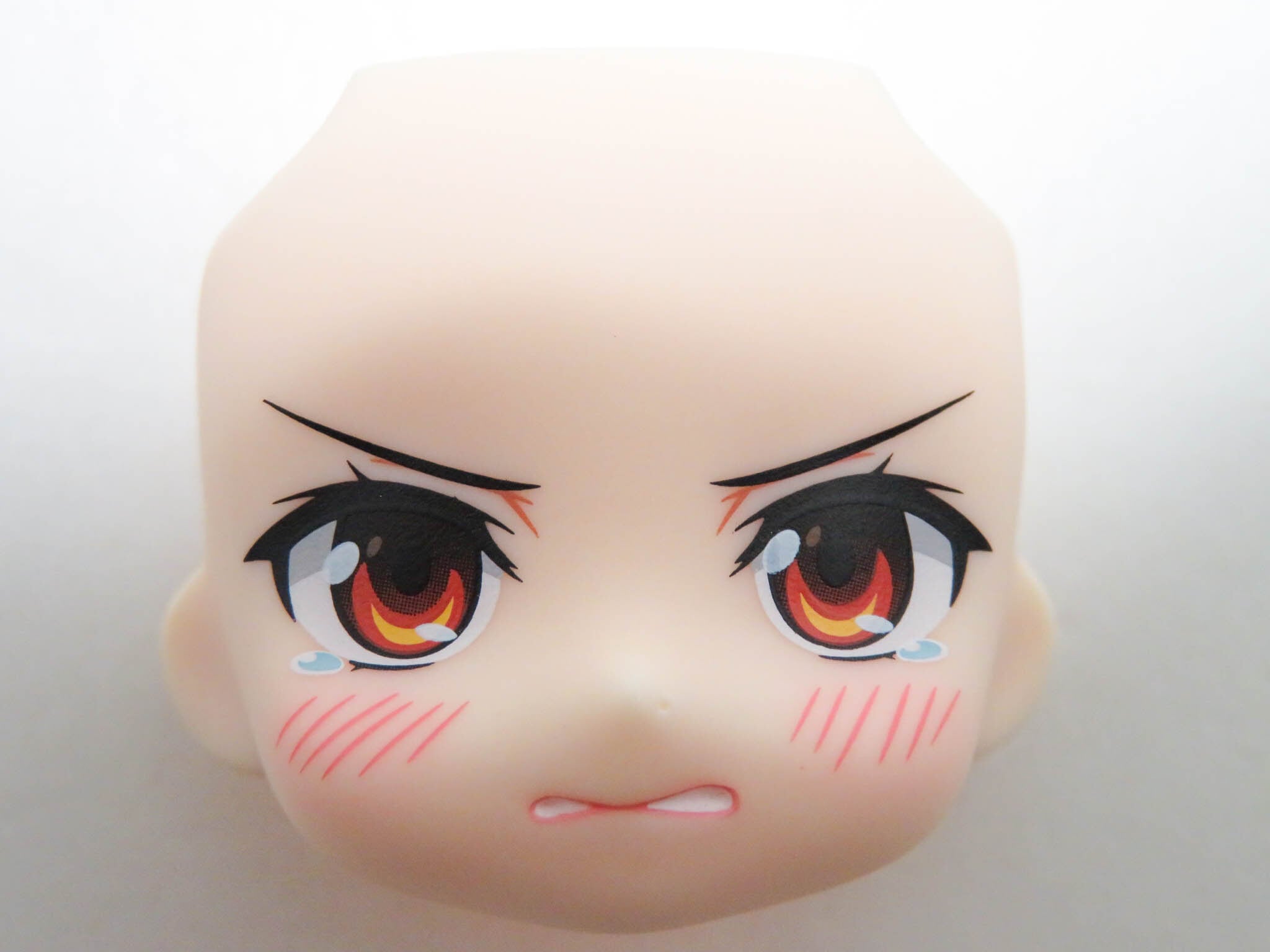 再入荷(A-ランク)【2484】 姫柊雪菜 顔パーツ 恥じらい顔 ねんどろいど