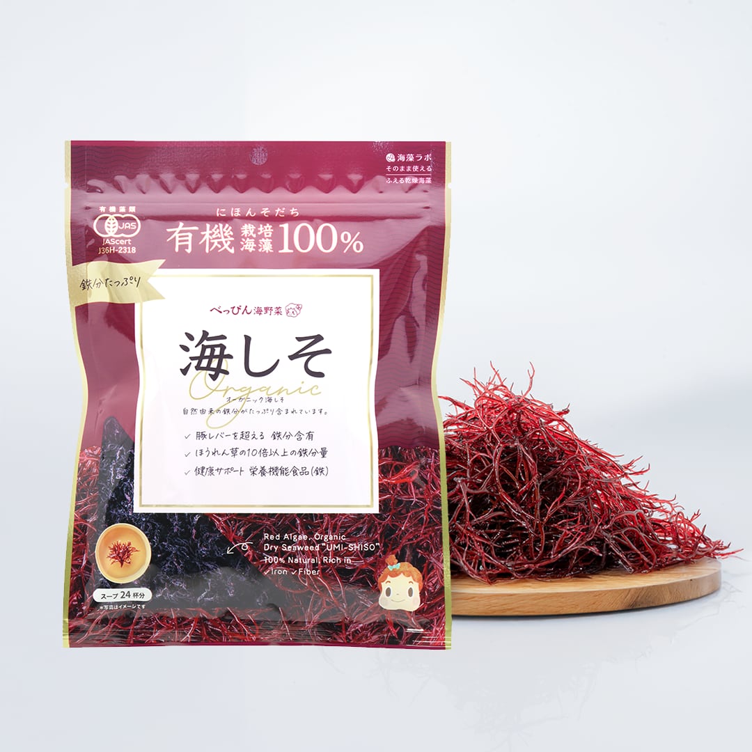 有機栽培 海しそ 24 g / 乾燥海藻 | 海藻ラボオンラインSHOP