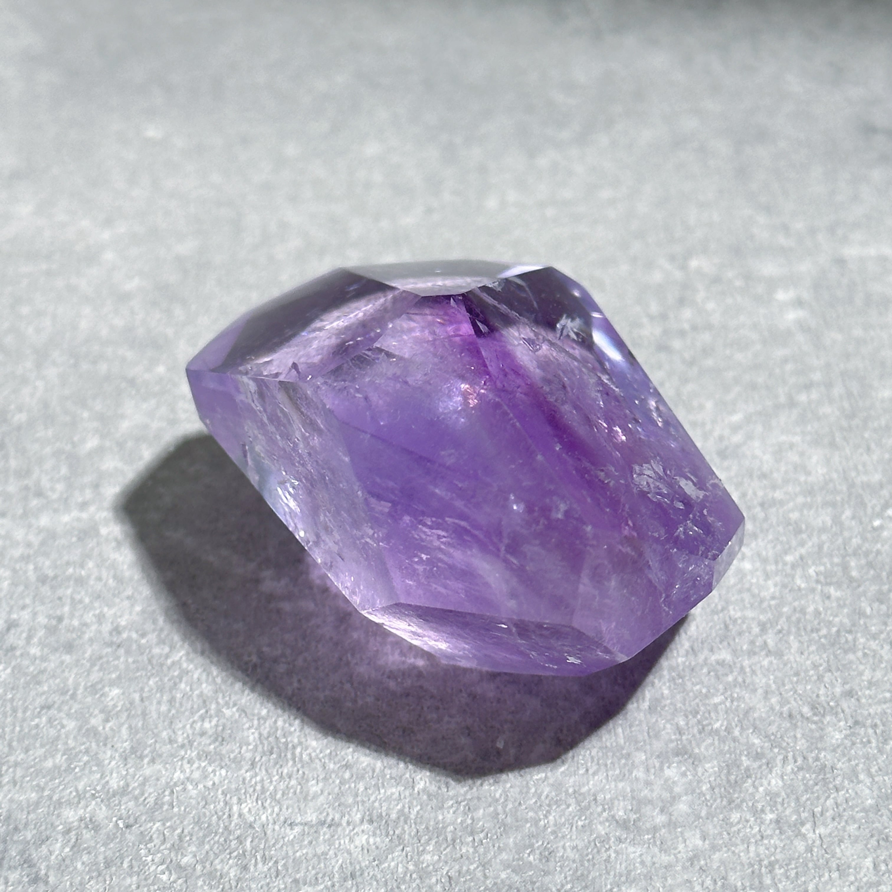 ファントム・透明感◎アメジスト フリーフォーム45◇ Amethyst