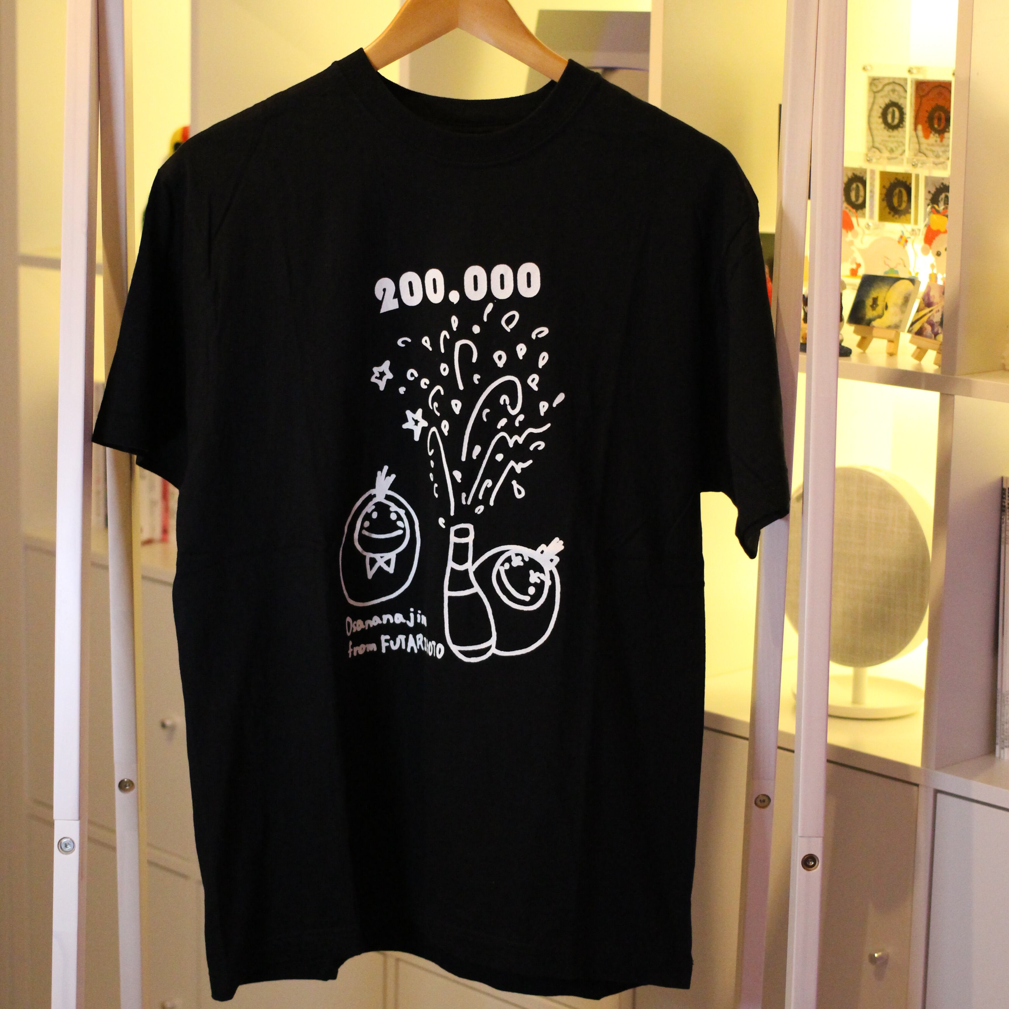 ※二宮着用※20万人記念「フタリゴトからお祝いに来たよ」Tシャツ(L)※発送時期:11月末~12月初旬頃