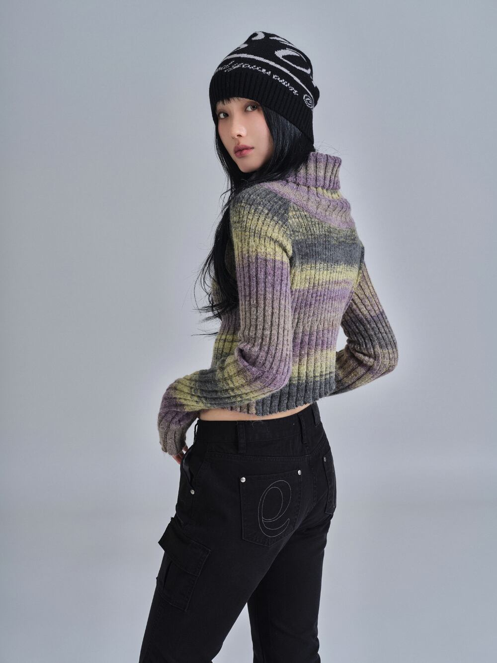as”on] CREW BEANIE / BLACK 正規品 韓国ブランド 韓国通販 韓国代行