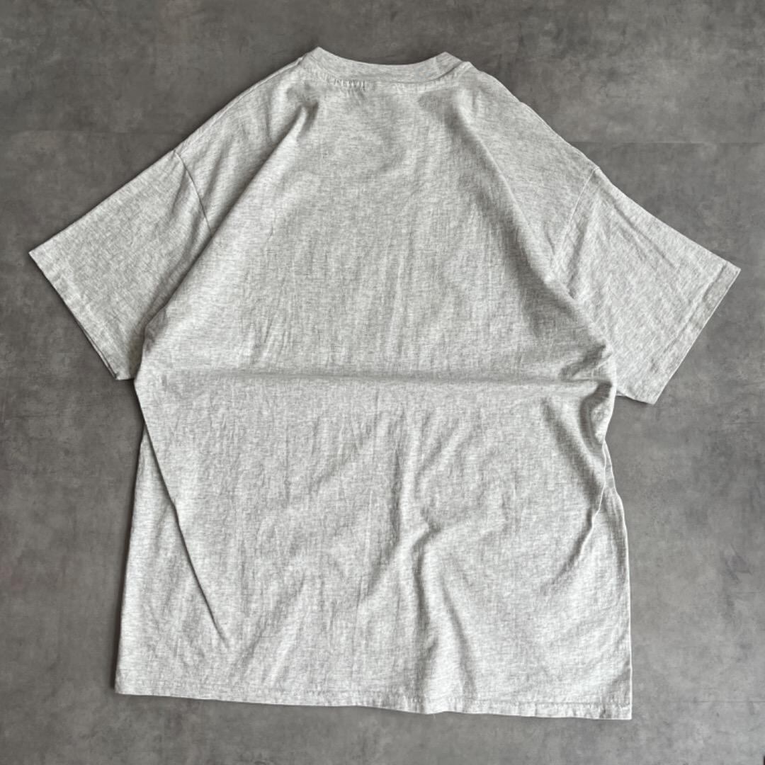 ヘインズ アニマル Tシャツ プリント 古着 90s XL グレー 13961