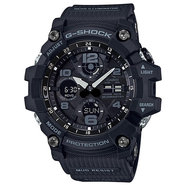国内正規品 CASIO G-SHOCK カシオ Gショック MUDMASTER 電波ソーラー メンズ腕時計 GWG-100-1AJF