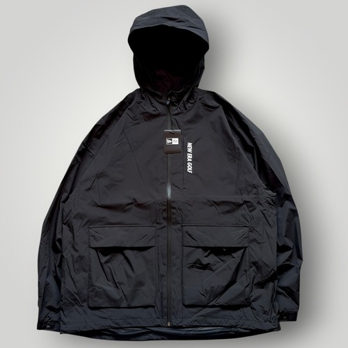 【新品未使用】NEW ERA GOLF ウォーターリペラント ジャケット ウィンドブレーカー XL 黒/BLACK 撥水 アウトドア ニューエラ 日本未発売