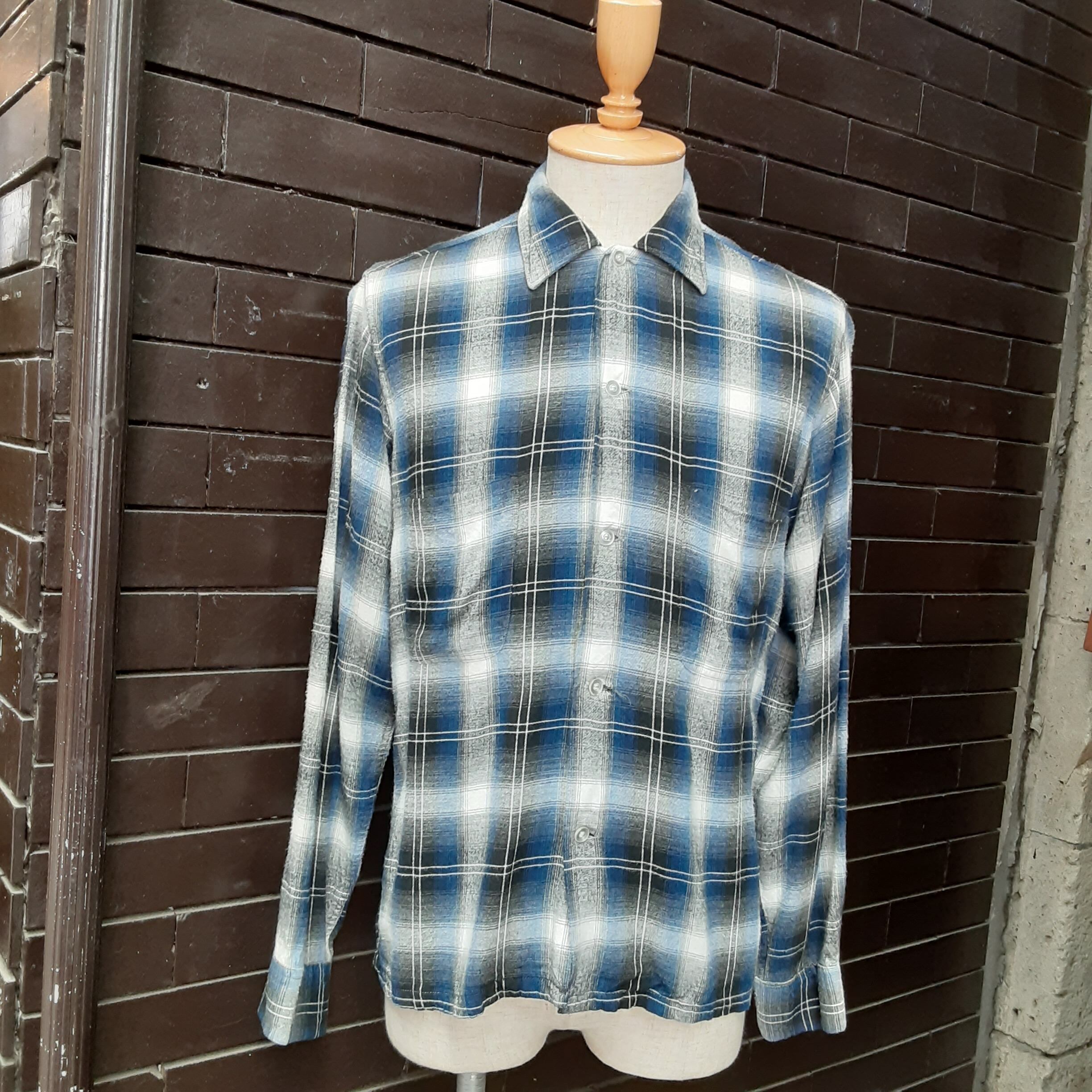 towncraft ombre check shirt 60’s special