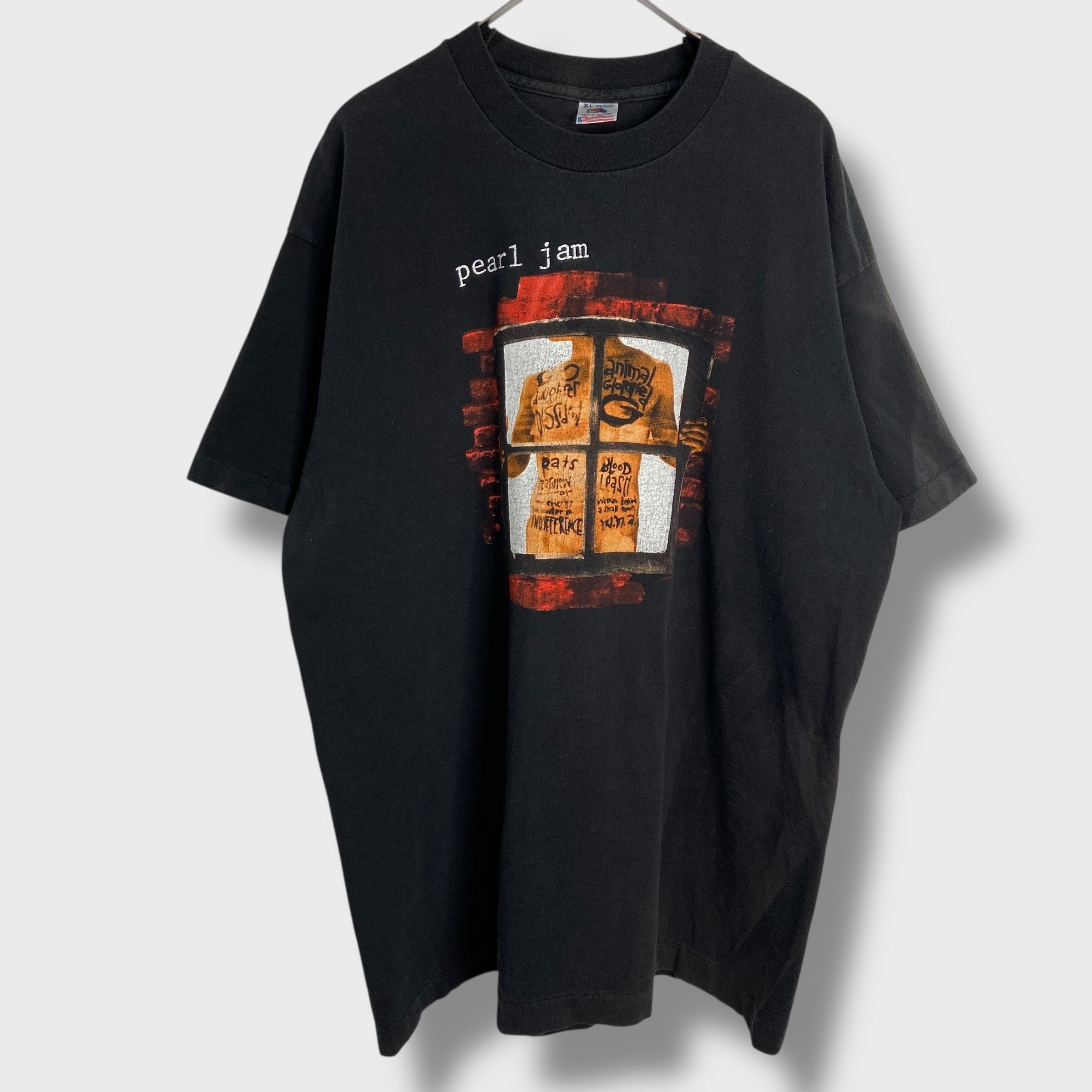 Vintage 90s Pearl Jam Promotional Yield T-Shirt Two Sided 1998