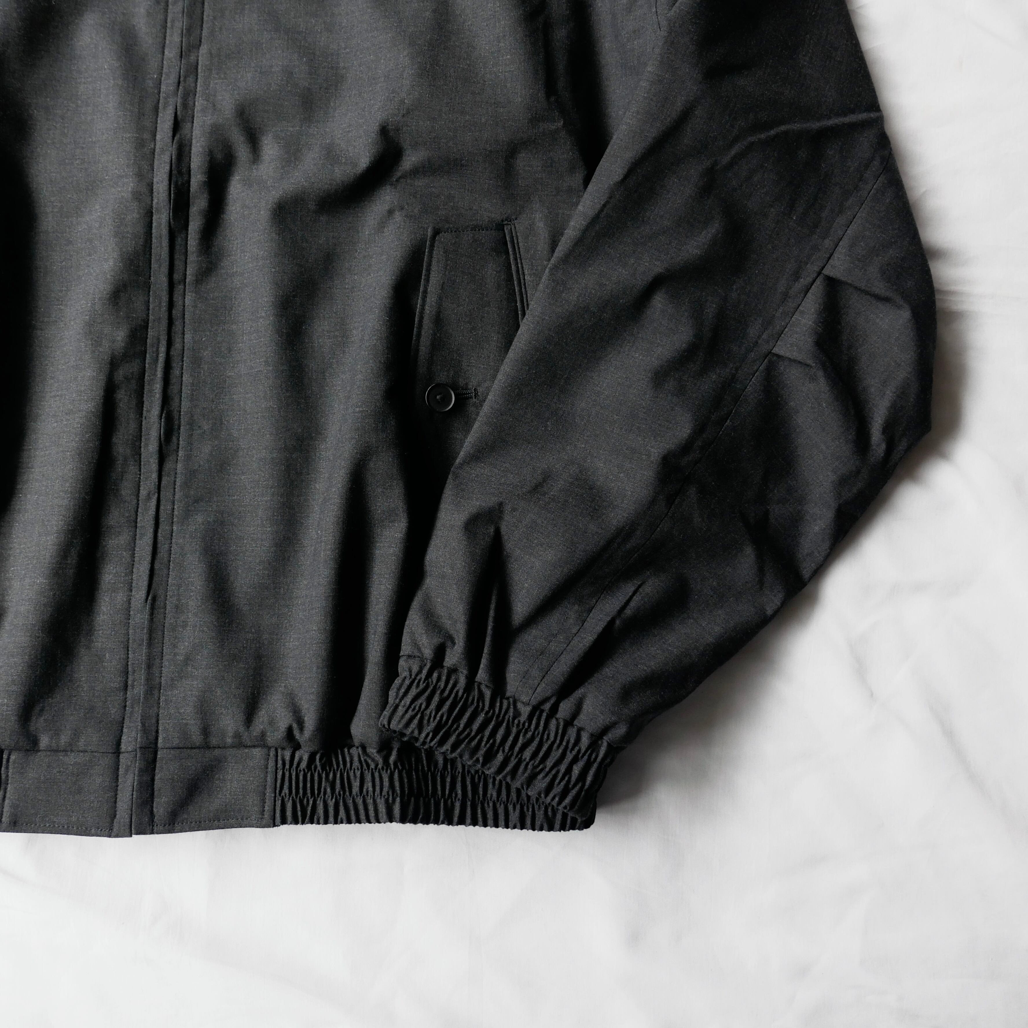 AURALEE 26SS ULTRA FINE TROPICAL WOOL ZIP BLOUSON | safarionline
