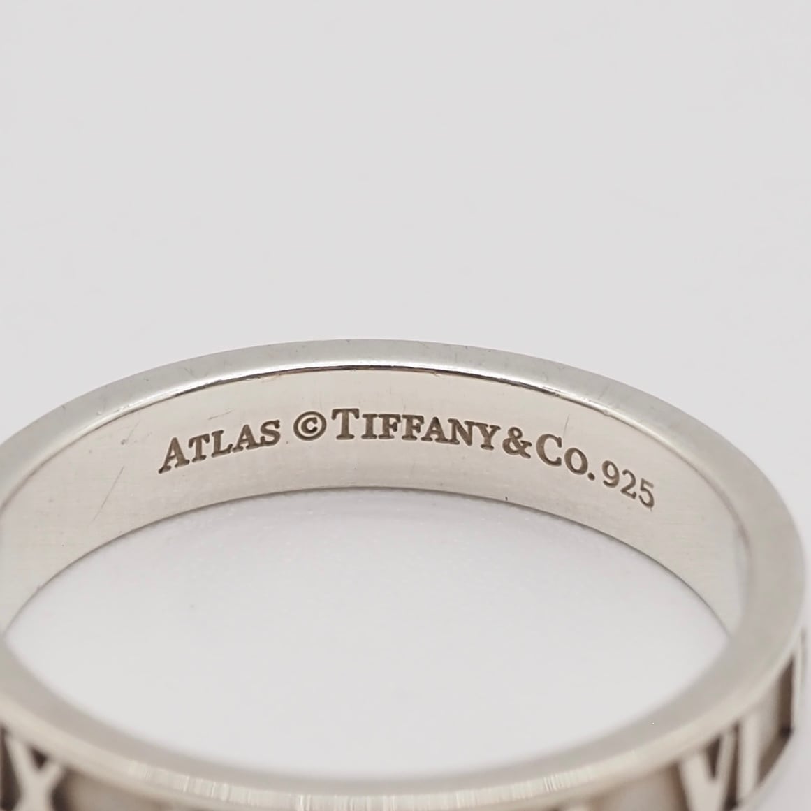 Tiffany&Co. 約21号 アトラス リング シルバー925 ティファニー