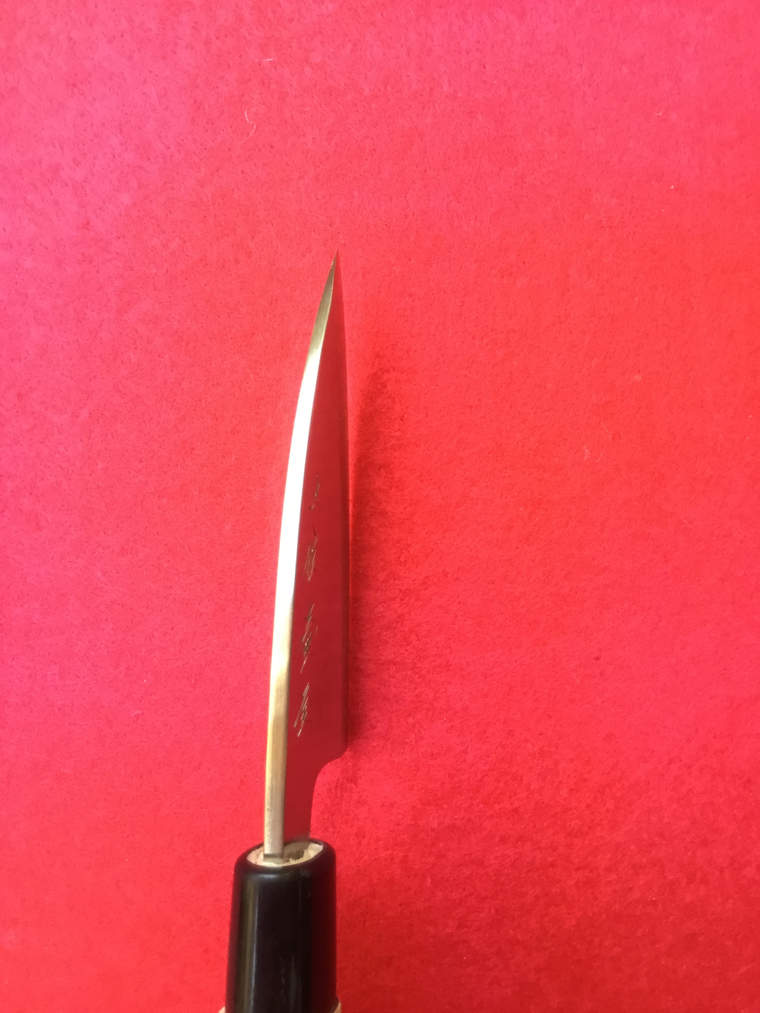 出刃包丁 3寸（片刃） | 龍河洞の土佐打刃物・土佐壺屋 オンライン